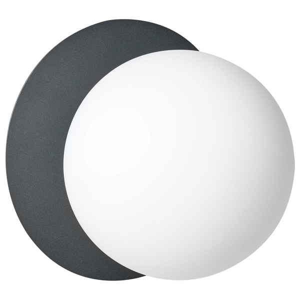 Kugelförmige Wandleuchte