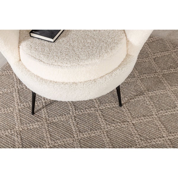 Cloudy Teppich 230x160cm Beige. 160 X 230 X 2 cm
