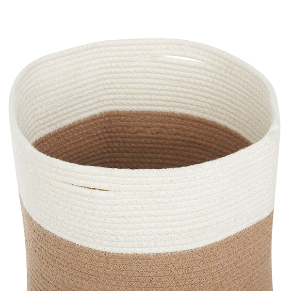 Dekorativer Seilkorb für die Aufbewahrung