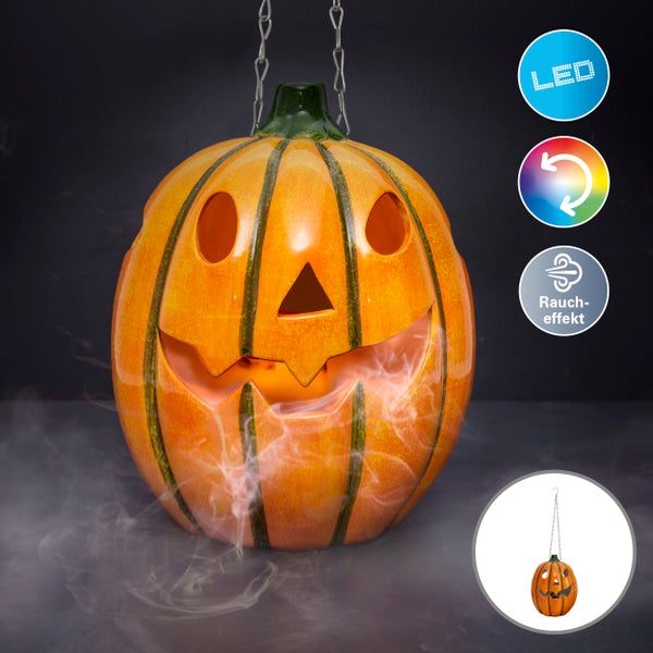 Pendelleuchte mit LED + NeblerHalloween