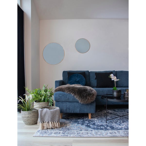 Hawai Teppich 200x300 cm blau. 200 X 300 X 1 cm
