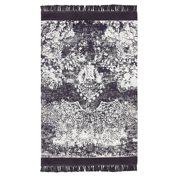 Teppich AKARSU Violett 140 x 200 cm Viskose