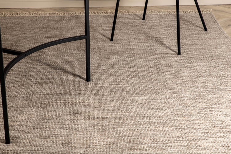 Cyrus Teppich 230x160 cm Wolle beige. 160 X 230 X 1 cm