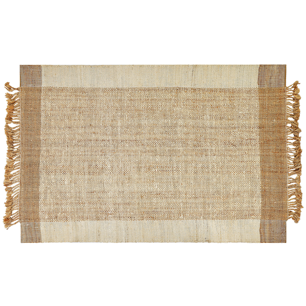 Teppich DEDEMLI Beige 200 x 300 cm Jute