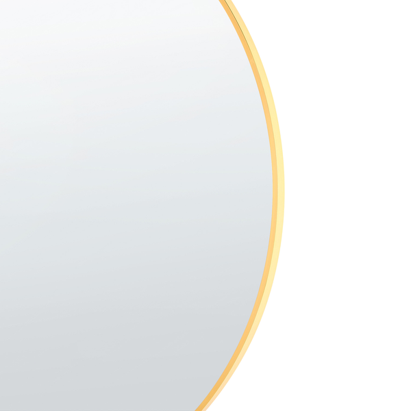 Runder Spiegel mit Rahmen