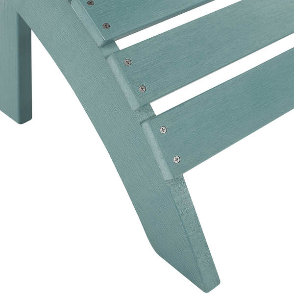 Garten Fußhocker ADIRONDACK Türkis