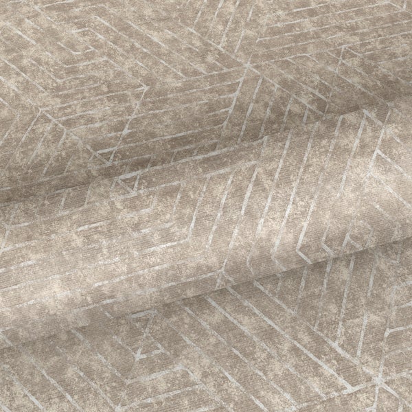 Sanders und Sanders Tapete grafische Linien Sandbeige - 53 cm x 10 m - 640511