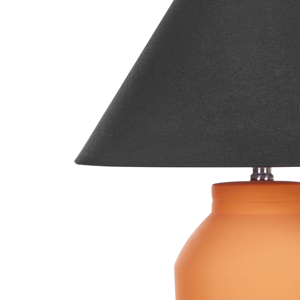 Tischleuchte RODEIRO Keramik Orange