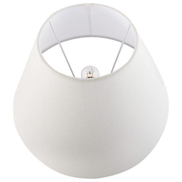 Tischlampe MORACA Porzellan Weiß / Blau
