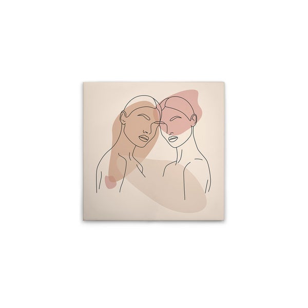 Dekoration mit Darstellung von zwei Frauen