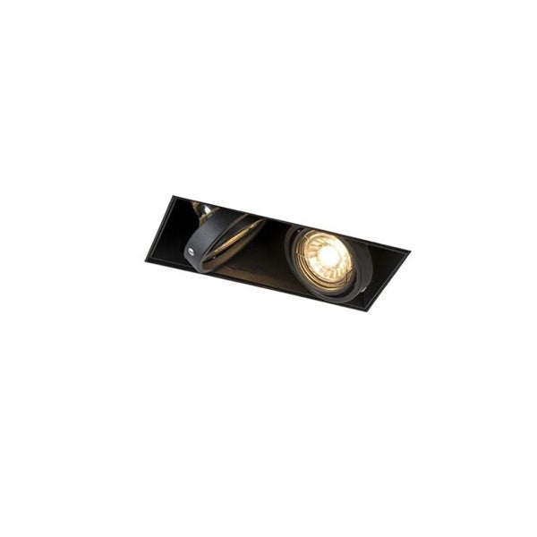 Smart Einbau Spot schwarz inkl. 2 Wifi GU10 trimless - Oneon 2