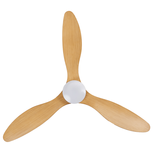 Deckenventilator mit Licht VEMBAR Hellbraun