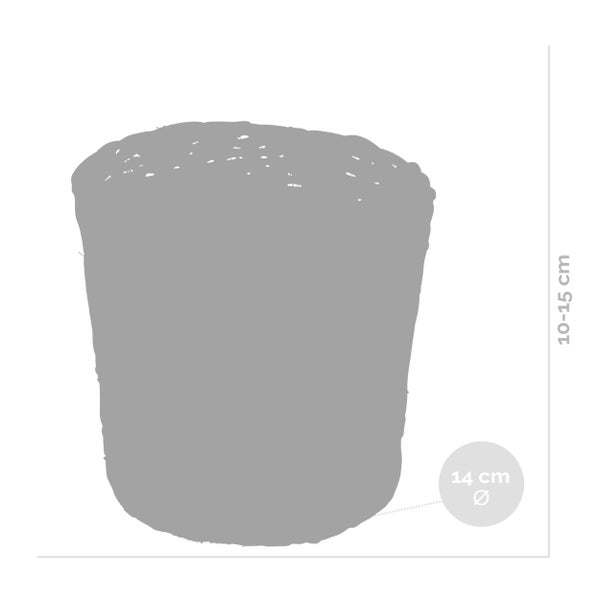 Korb Gaby – Seegras – Terami Kasih – ⌀12 cm –↕ 13 cm