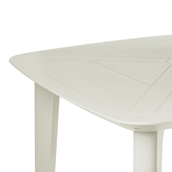 Gartentisch SORICO 86 cm 86 cm Hellbeige