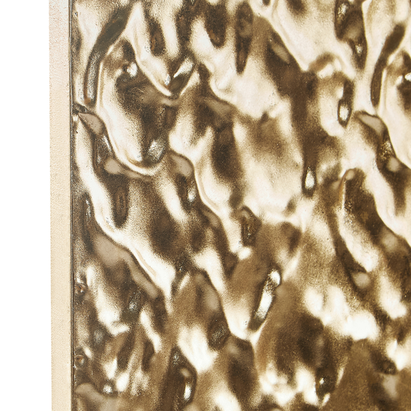 Glasbaustein mit unregelmäßiger Oberfläche