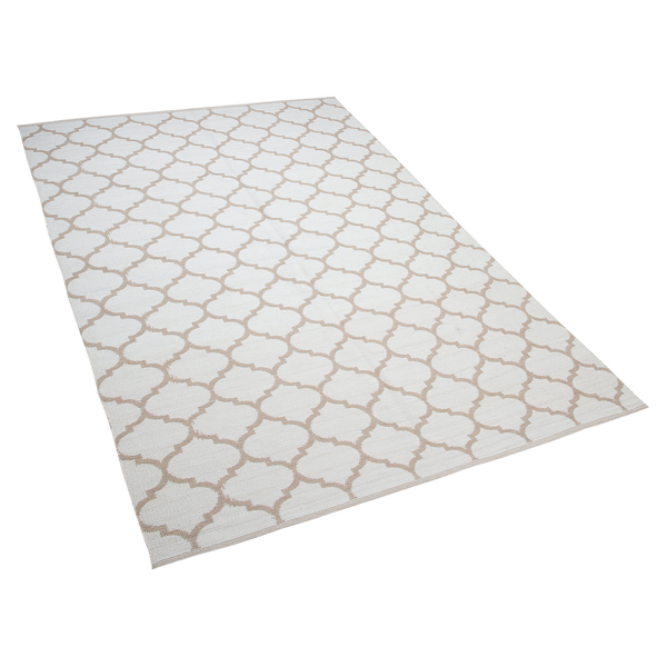 Outdoorteppich AKSU Beige 140 x 200 cm Zweiseitig