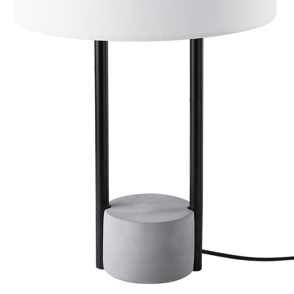 Tischlampe REMUS Metall Weiß