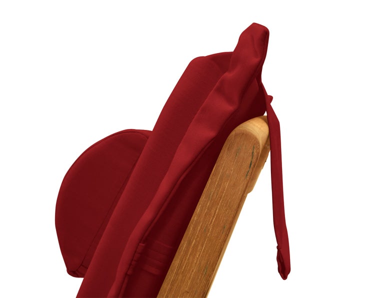 Nackenkissen Nackenrolle rot für Sonnenliege waschbar und Made in Germany