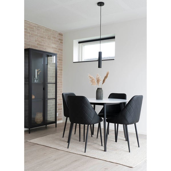 Paris Lampe Pendelleuchte Ø6cm schwarz. 6 X 6 X 28 cm