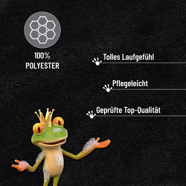 Produktinformationen: 100 Prozent Polyester, angenehmes Laufgefühl, pflegeleicht und geprüfte Top-Qualität.