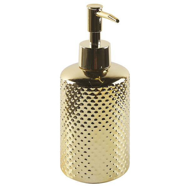 Badaccessoires Set 4-teilig CUMANA Keramik Gold