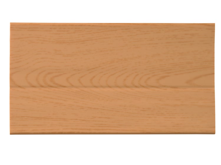 Sockelleiste mit Holzoptik