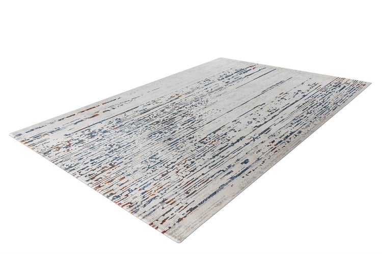 Kurzflor Teppich Tranquiluxe Grau / Multi 10 mm Modern 160 x 230 cm