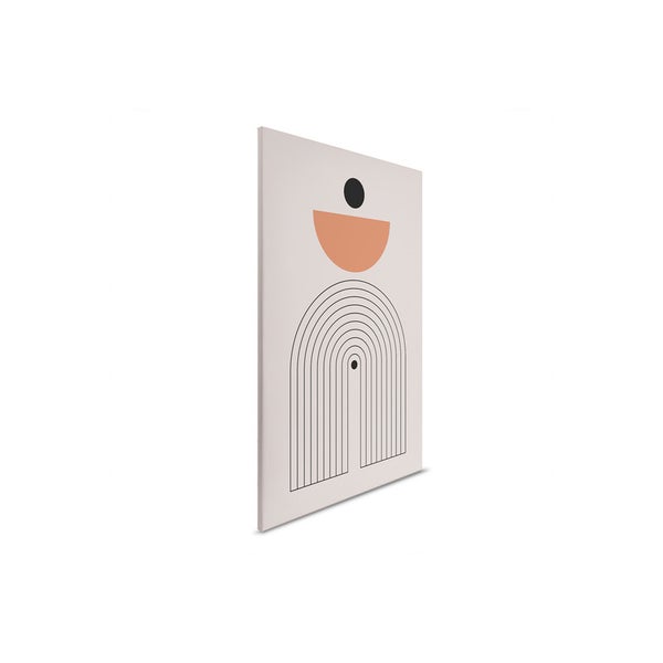 Leinwandbild mit geometrischen Formen