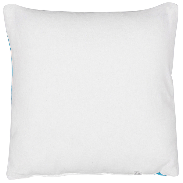 Dekokissen WARANASI Baumwolle 45 x 45 cm Blau