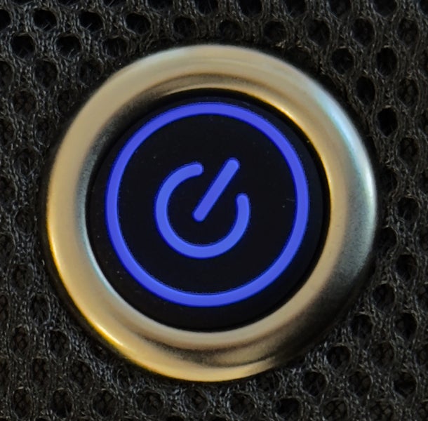 Einschaltknopf mit Stromsymbol