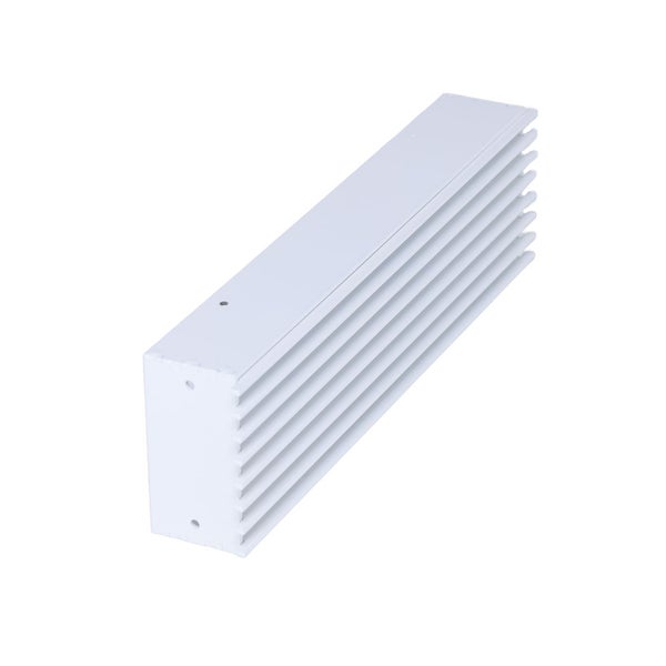 Geripptes Aluminiumprofil für LED Profileinbau