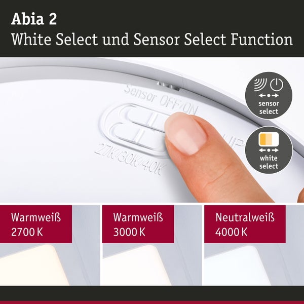 Technische Zeichnung mit Maßangaben für eine Einbauleuchte