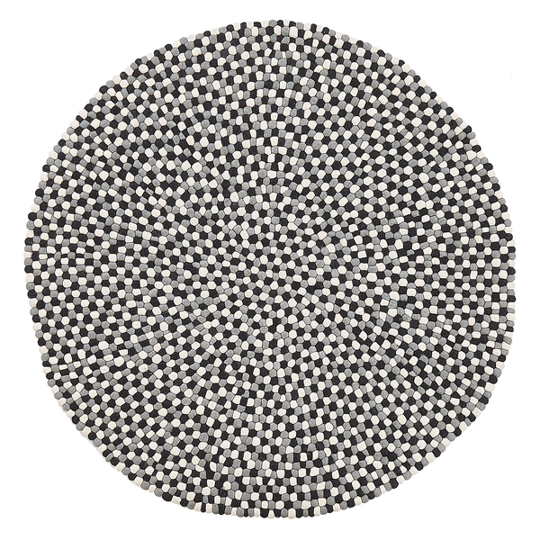 Teppich PENEK Bunt ø 140 cm Wolle