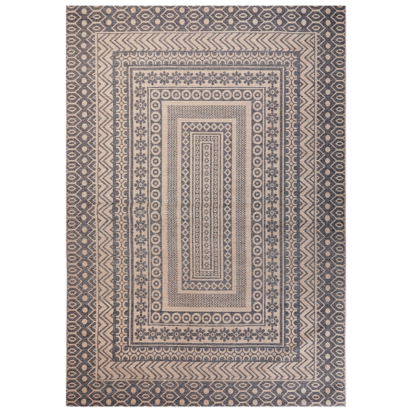 Teppich BAGLAR Grau 160 x 230 cm Jute