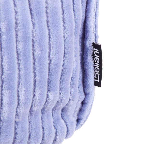 Pouf ALLOZAI Samtstoff Hellviolett 55 cm 55 cm 20 cm