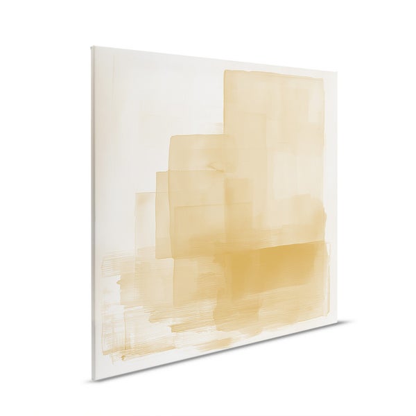 Gemälde mit abstrakten geometrischen Formen auf Leinwand