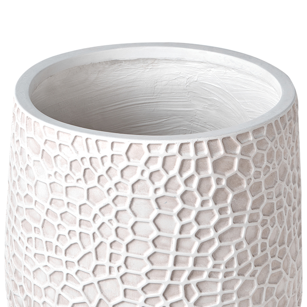 Pflanzgefäß mit Mosaikmuster