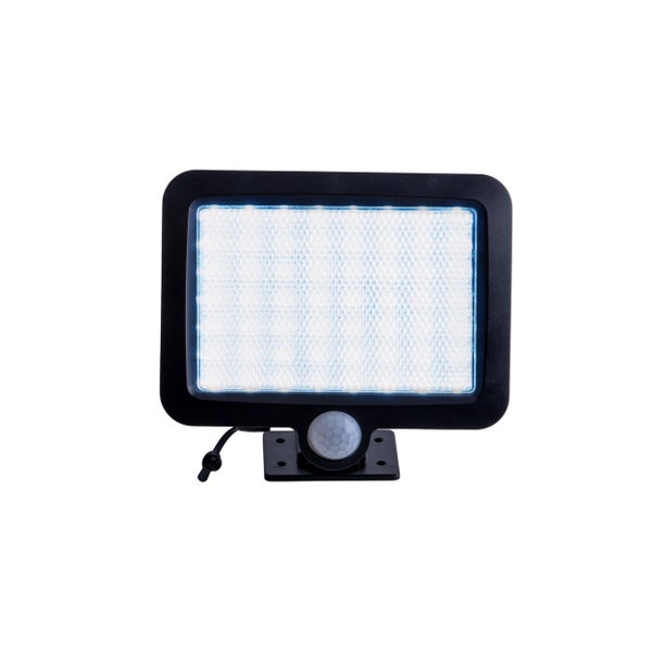 LED Solar Außenwandleuchte Pepe Wandlampe aus Kunststoff in Schwarz, für außen 28,3 x 13,5 x ca. 11 cm