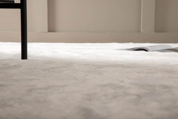 Nina Teppich 300x200 cm Polyester weiß. 200 X 300 X 2 cm