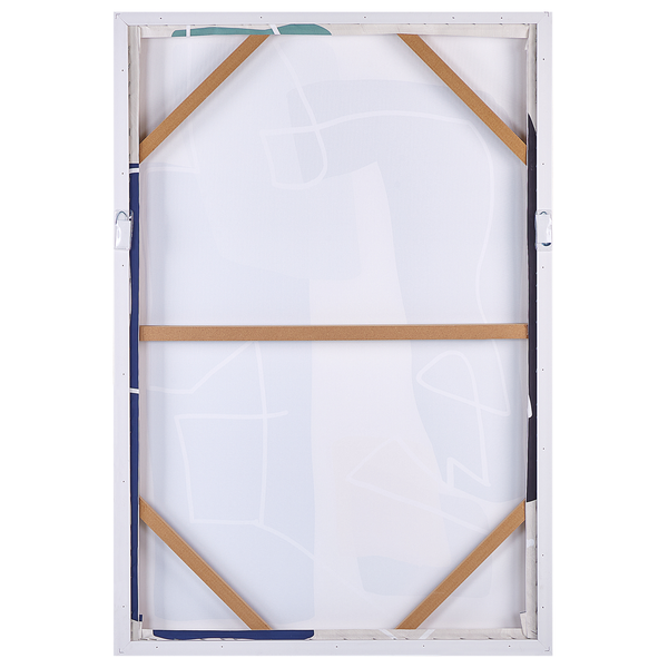 Abstrakte Leinwandkunst mit Rahmen