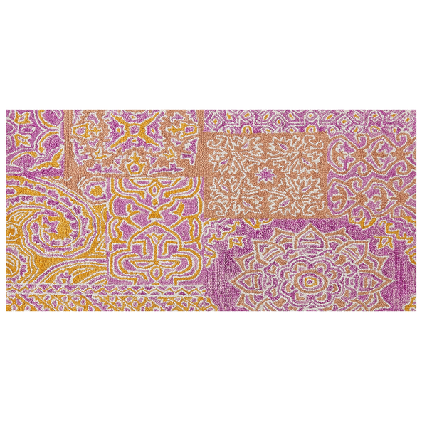 Teppich AVANOS Rosa 80 x 150 cm Wolle
