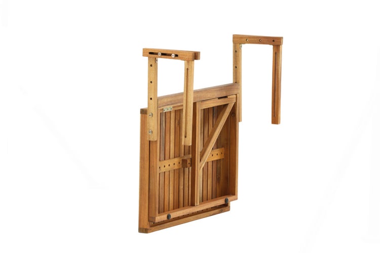 Marion Gartentisch Balkon Natur. 48 X 60 X 45 cm