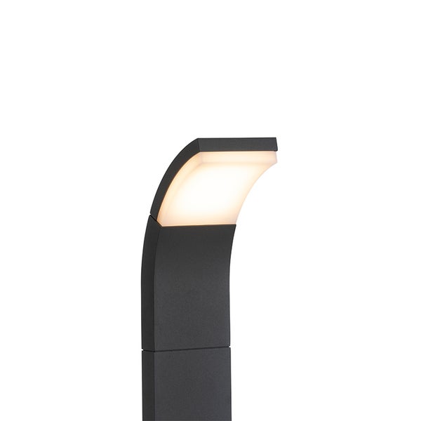 Moderner Außenmast Anthrazit 60 cm inkl. LED IP54 - Litt