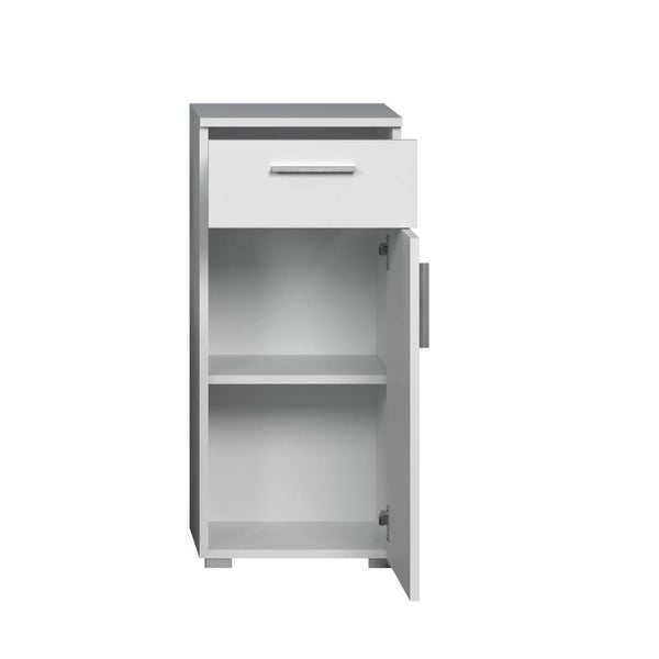 Wons Badschrank weiß Hochglanz. 37 X 31 X 83 cm