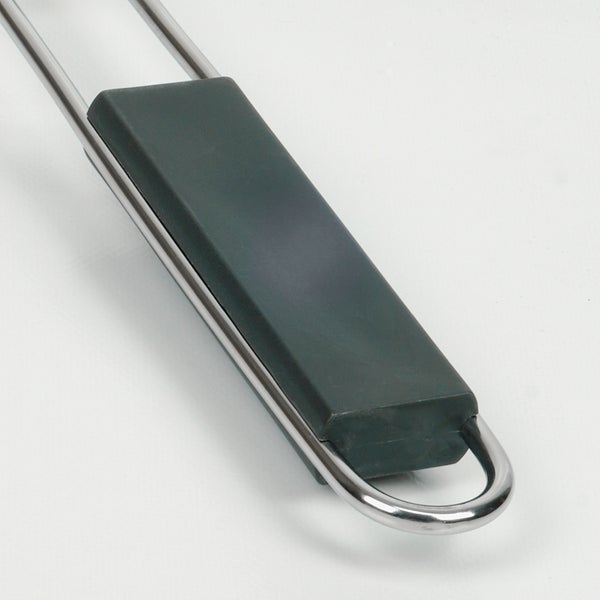 PATTON Grillguthalter mit 31x25cm Grillkorb - Länge 70cm - Edelstahl