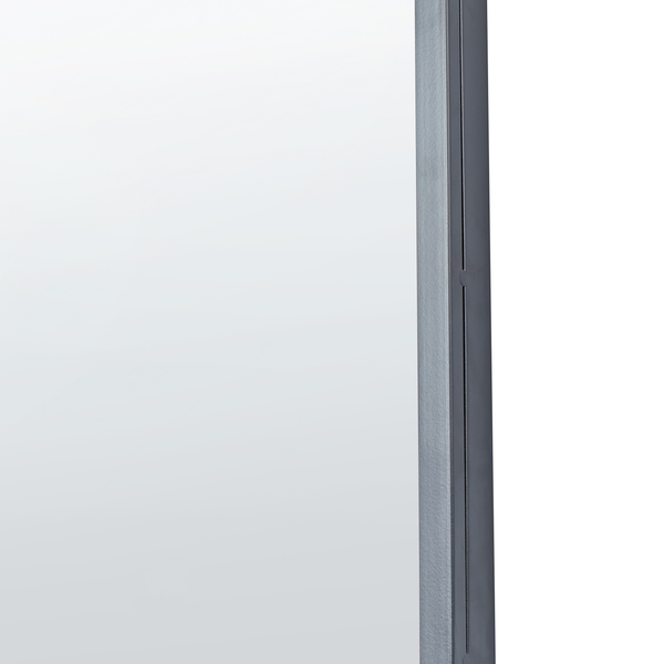 Wandspiegel TROUY 36 cm 102 cm Metall Schwarz