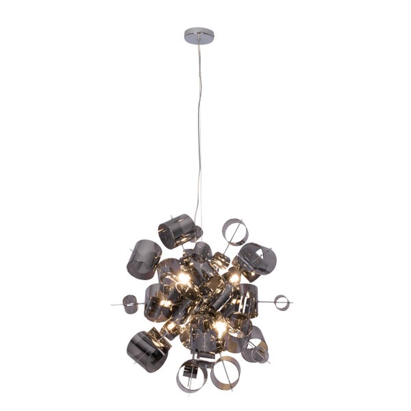 Moderne Hängeleuchte mit zylinderförmigen Elementen für eine helle und stilvolle Beleuchtung