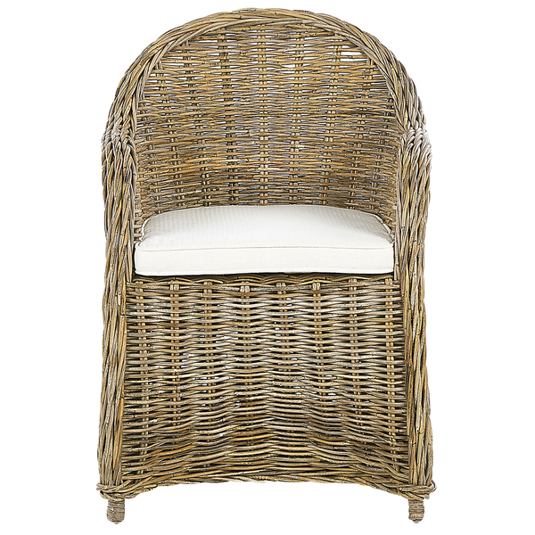 Gartensessel SUSUA Rattan Naturfarben