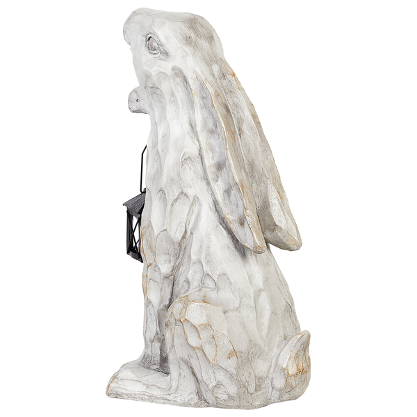 Dekofigur Hasenform weiß 37 cm GERLAND
