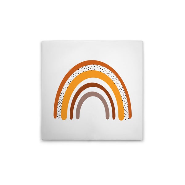 Dekoration mit Regenbogenmotiv für Wandgestaltung